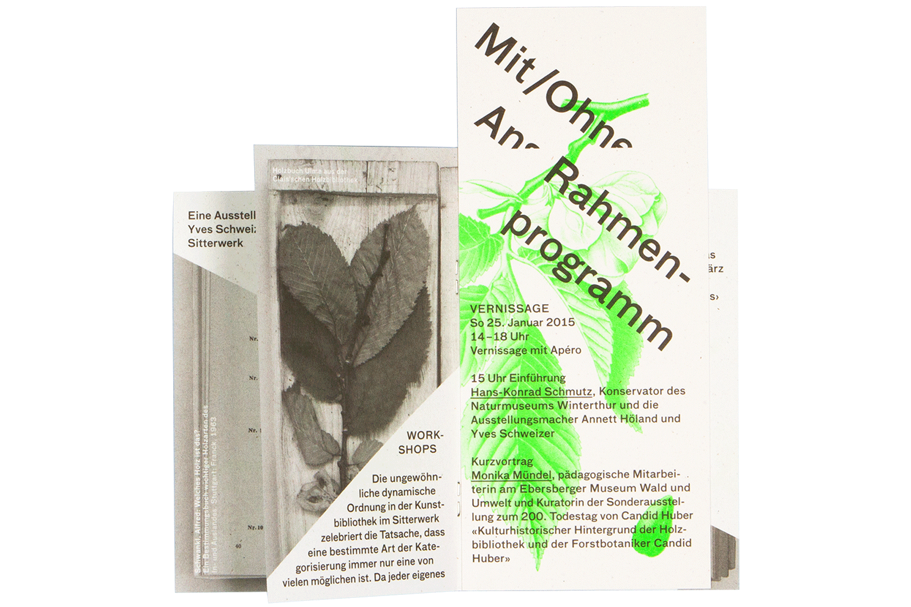 Mit/Ohne Anspruch auf Vollständigkeit — Rarität Holzbiblithek