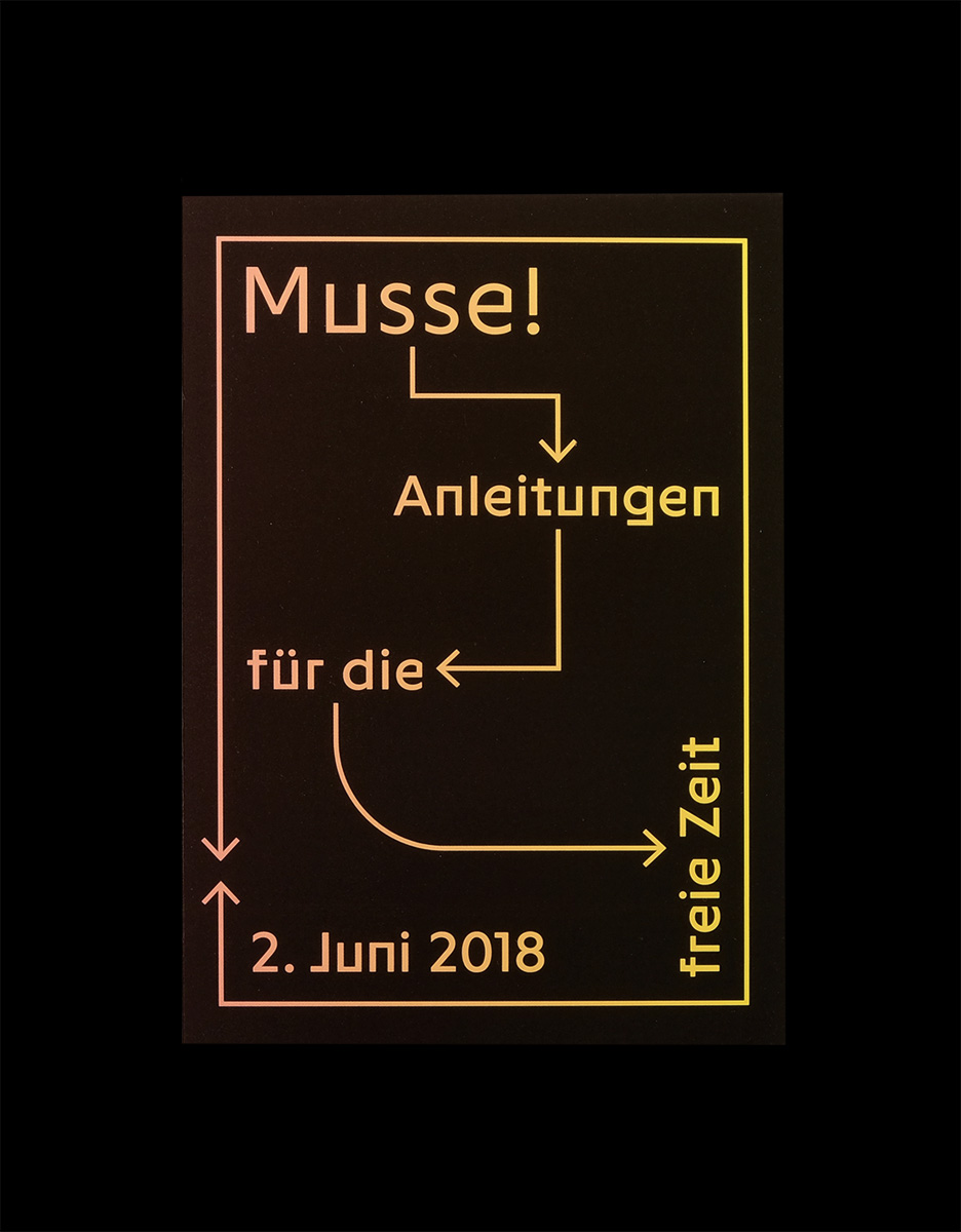 Musse! Anleitung für die freie Zeit.